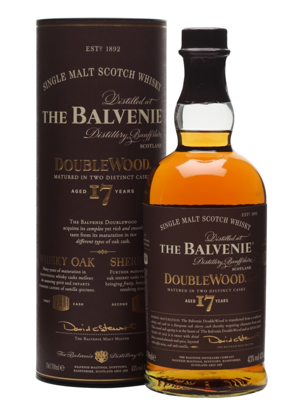 Balvenie, Doublewood, Speyside, single malt, whisky, sherry, speyside, scotch