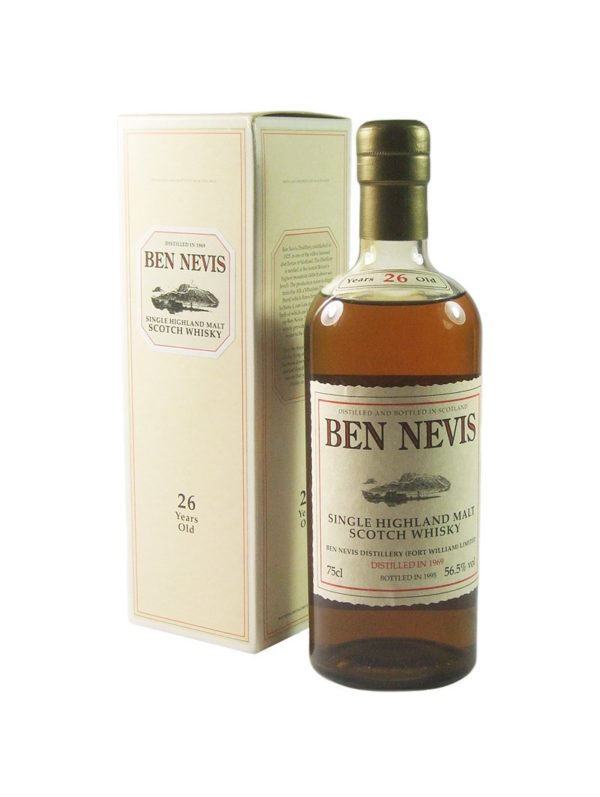 Ben Nevis 1969 26 Years Old Single Malt Scotch Whisky (Old Bottle)