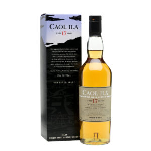 Caol Ila 17 Year Old Single Malt Scotch Whisky Unpeated Cask Strength 2015 Edition Islay