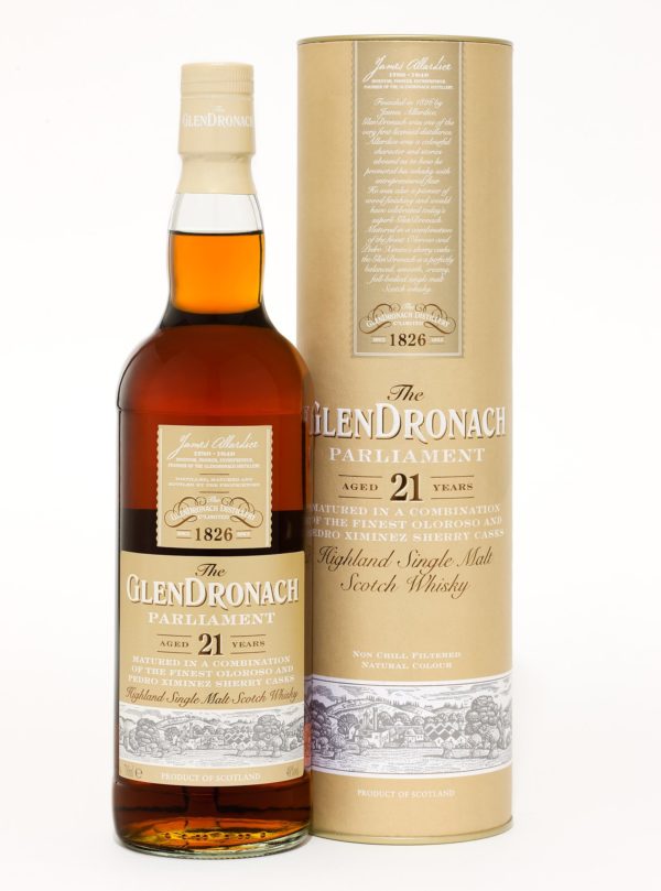 GlenDronach 21 Year Old Parliament Single Malt Whisky