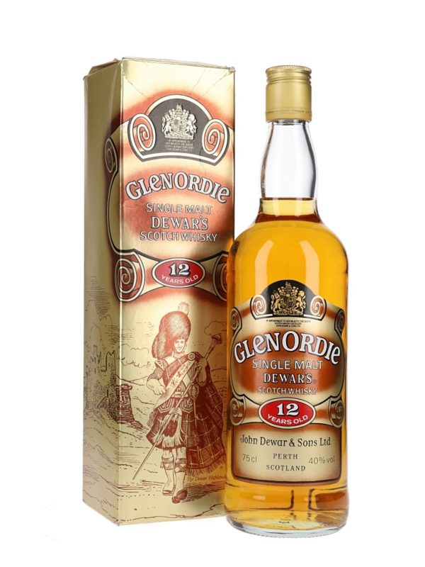 Glenordie 1980s 12 Year Old Single Malt Scotch Whisky (Old ...