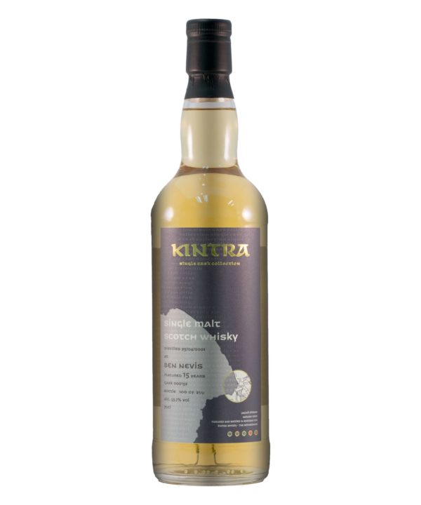 Kintra Single Cask Collection Ben Nevis 2001 15 Year Old Single Malt Whisky