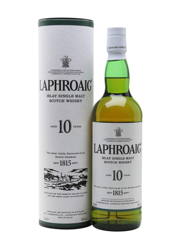 Laphroaig 10 Year Old Single Malt Scotch Whisky