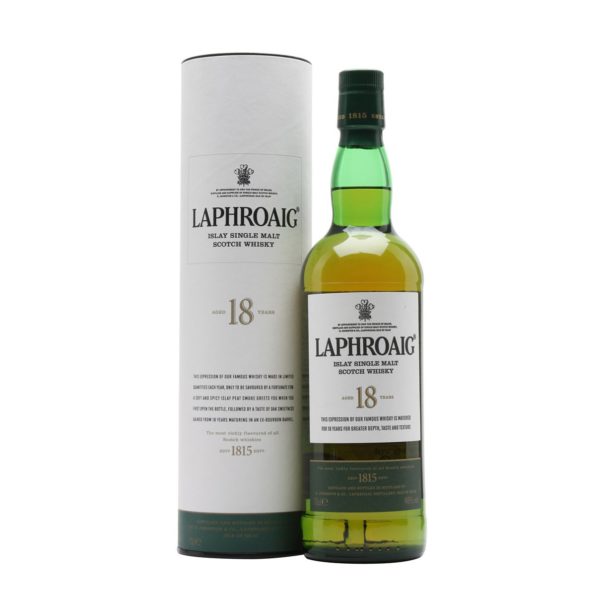 Laphroaig 18 Year Old Single Malt Scotch Whisky Islay