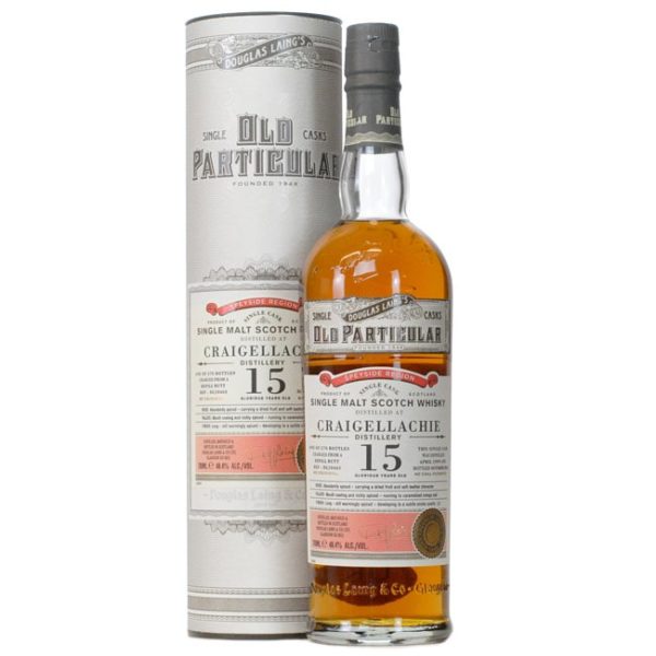 Old Particular Craigellachie 1999 15 Year Old Single Malt Whisky