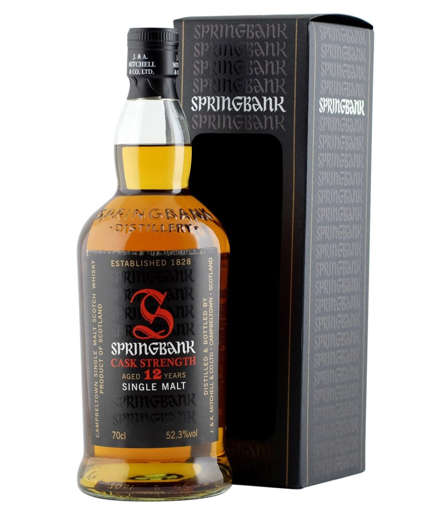 Springbank 12 Year Cask Strength Old Single Malt Scotch Whisky