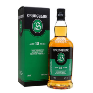 Springbank 15 Year Old Single Malt Scotch Whisky, campbeltown