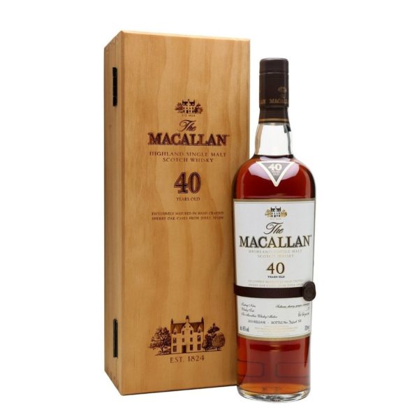 The Macallan Sherry Oak 40 Years Old Single Malt Whisky (2017 Release)