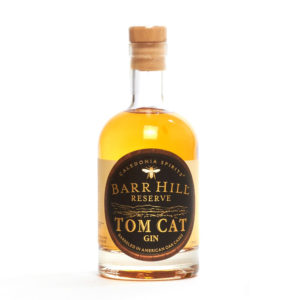 Barr Hill Reserve Tom Cat Gin, botanicals, honey