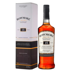 Bowmore Golden & Elegant 15 Year Old Single Malt Whisky