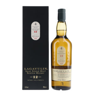 Lagavulin 12 Year Old Natural Cask Strength Single Malt Scotch Whisky (2018 Limited Edition)