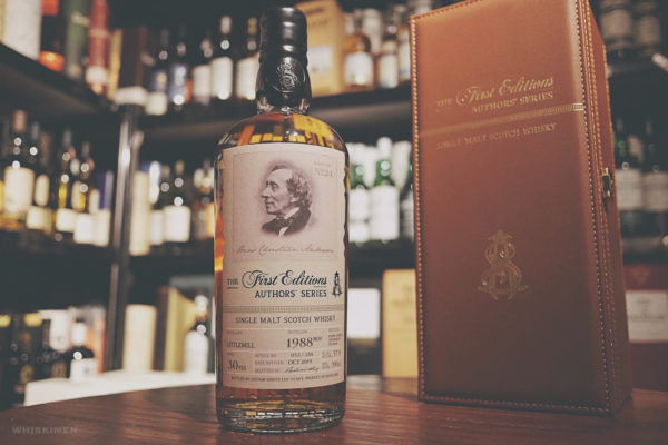 Edition Spirits The First Editions Authors' Series Littlemill 1988 30 Year Old Single Malt Whisky lowland closed distillery discontinued 作家, First Editions HL17246 Danish Hans Christian Andersen 安徒生