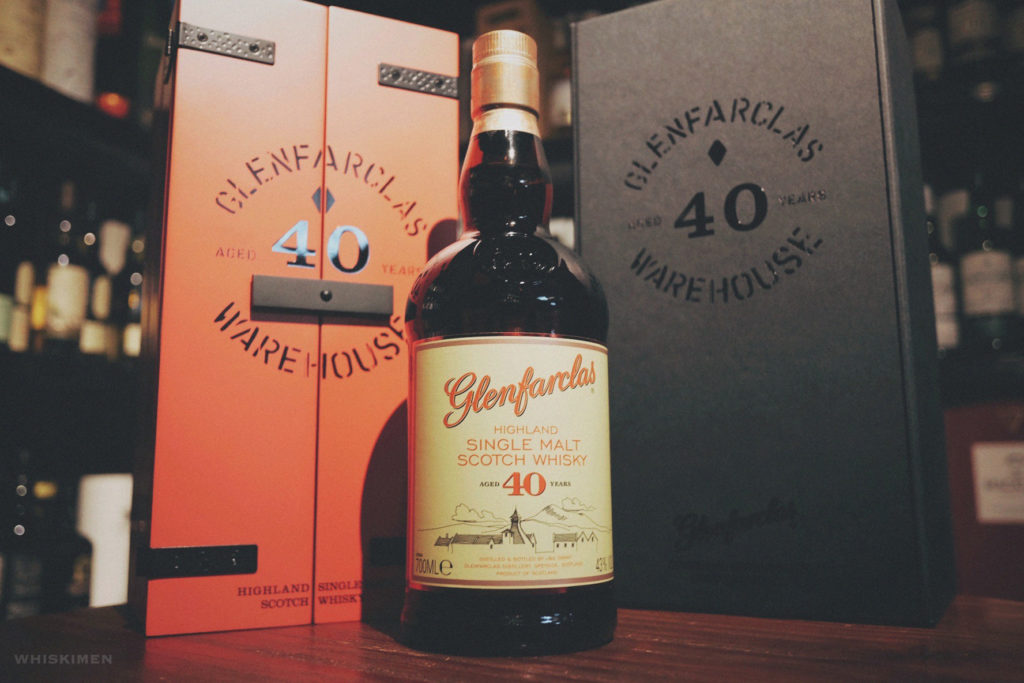 Glenfarclas 40 Year Old Single Malt Scotch Whisky (Warehouse Edition 2017) cask strength scotch ‪‎sherry speyside 40年 威士忌