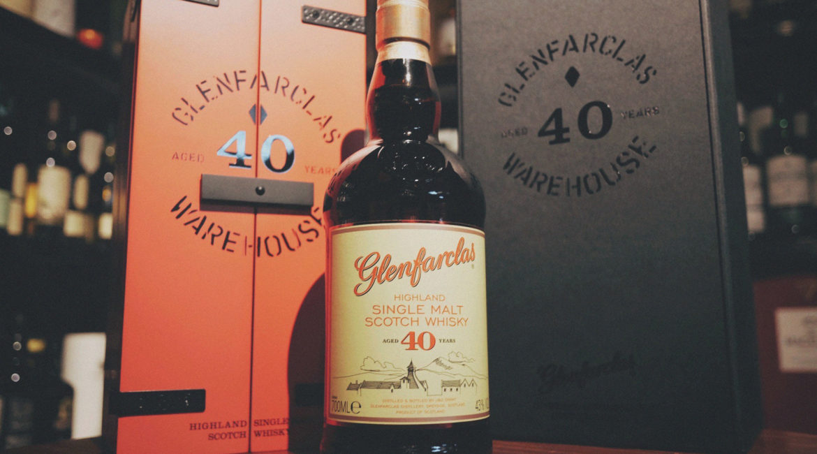 Glenfarclas 40 Year Old Single Malt Scotch Whisky (Warehouse Edition 2017) cask strength scotch ‪‎sherry speyside 40年 威士忌