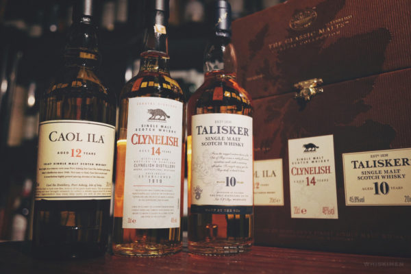 The Classic Malts Coastal Collection - Caol Ila, Clynelish, Talisker