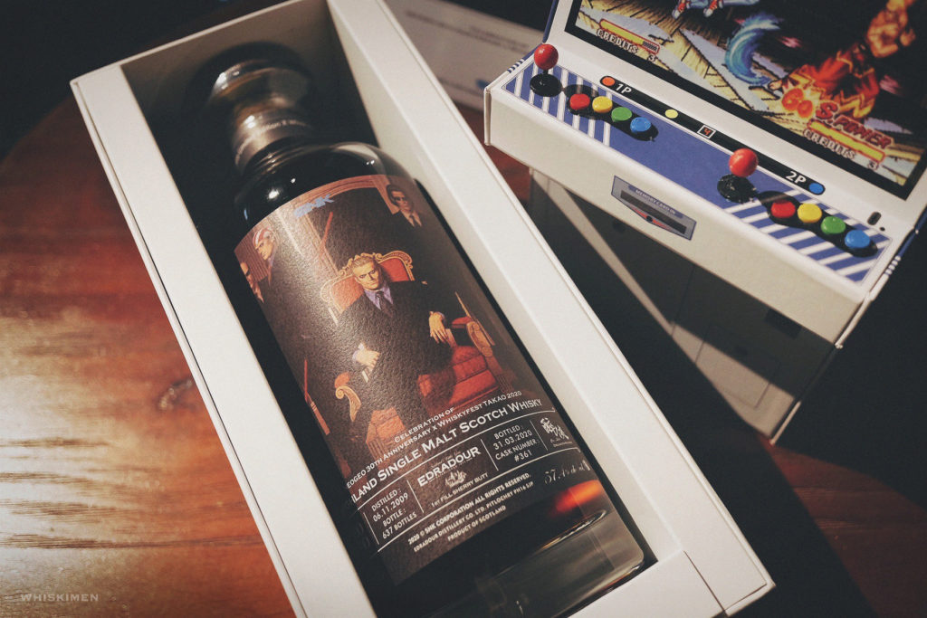 The Drunken Master x NeoGeo Edradour 2009 10 Year Old Single Malt Whisky (SNK 餓狼傳說 Fatal Fury Series One - Geese Howard)