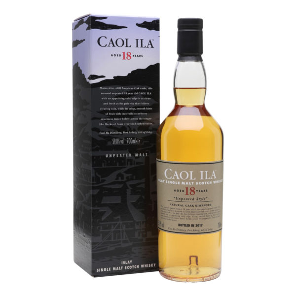 Caol Ila 18 Year Old Single Malt Scotch Whisky (Unpeated Special Releases 2017) Caol Ila 18 Year Old Single Malt Scotch Whisky (Unpeated Cask Strength 2017 Edition)