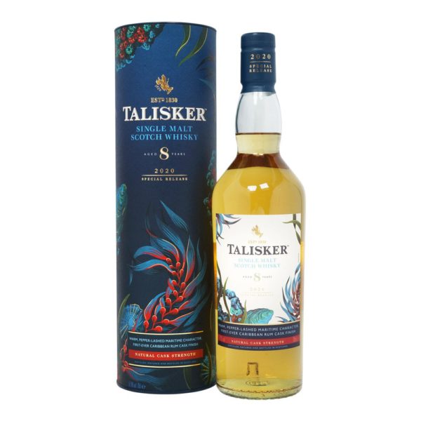 Talisker 8 Year Old Natural Cask Strength Single Malt Scotch Whisky (2020 Special Release) Talisker 8 Year Old Natural Cask Strength Single Malt Scotch Whisky (2020 Special Release)