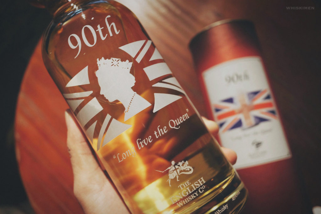 The English Whisky Co. English Single Malt Whisky (Queen Elizabeth II 90th Birthday)