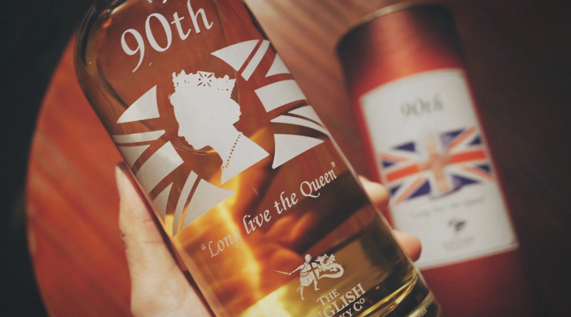 The English Whisky Co. English Single Malt Whisky (Queen Elizabeth II 90th Birthday)