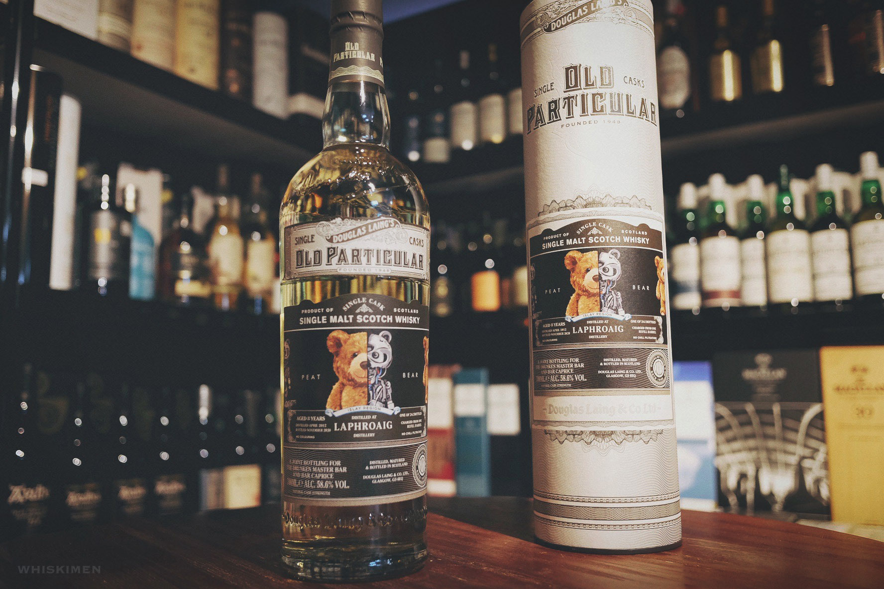 Old Particular Laphroaig 2012 8 Year Old Single Malt Scotch Whisky (The Drunken Master x Bar Caprice)