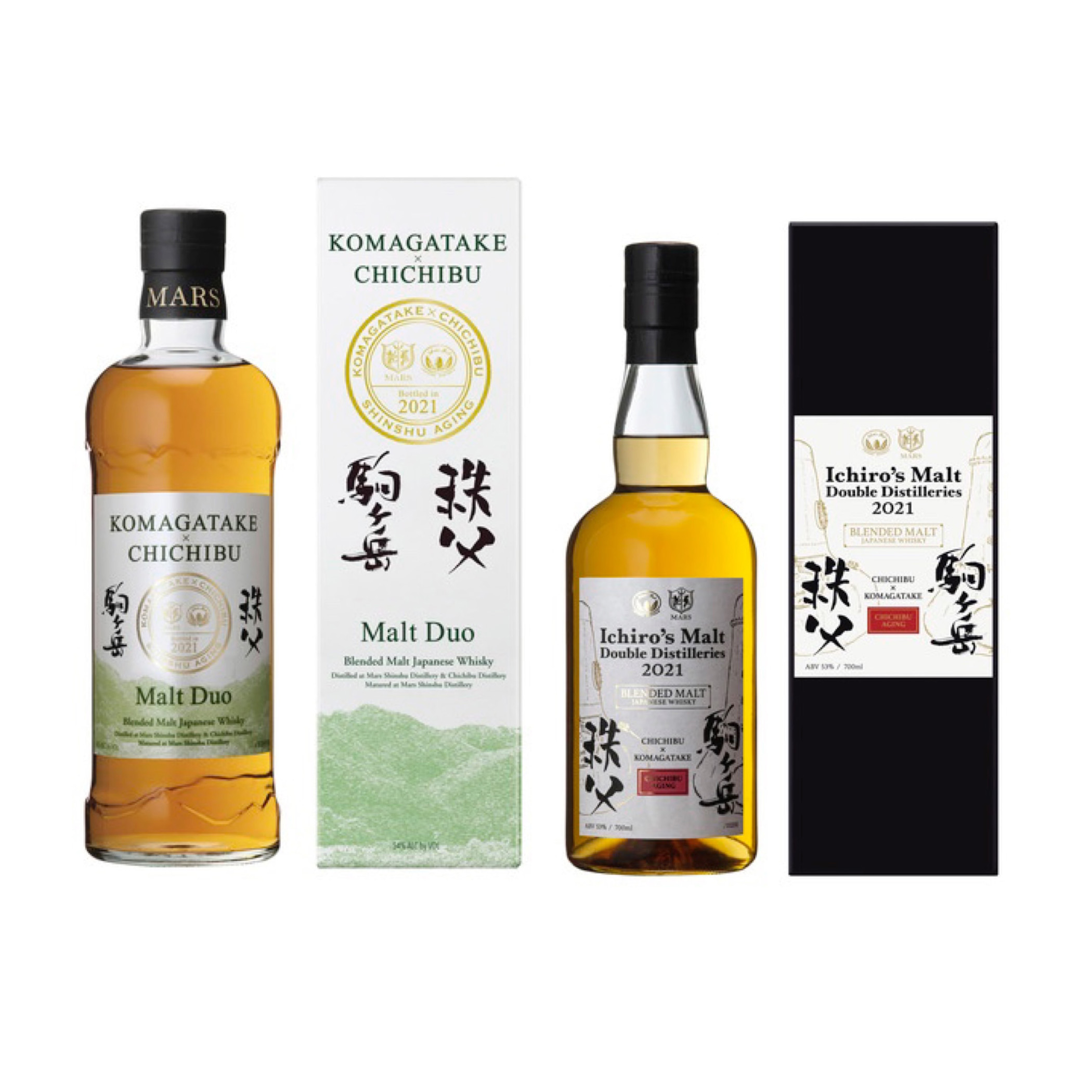 駒ヶ岳Mars Komagatake × 秩父Chichibu Collection 2021 Blended Whisky