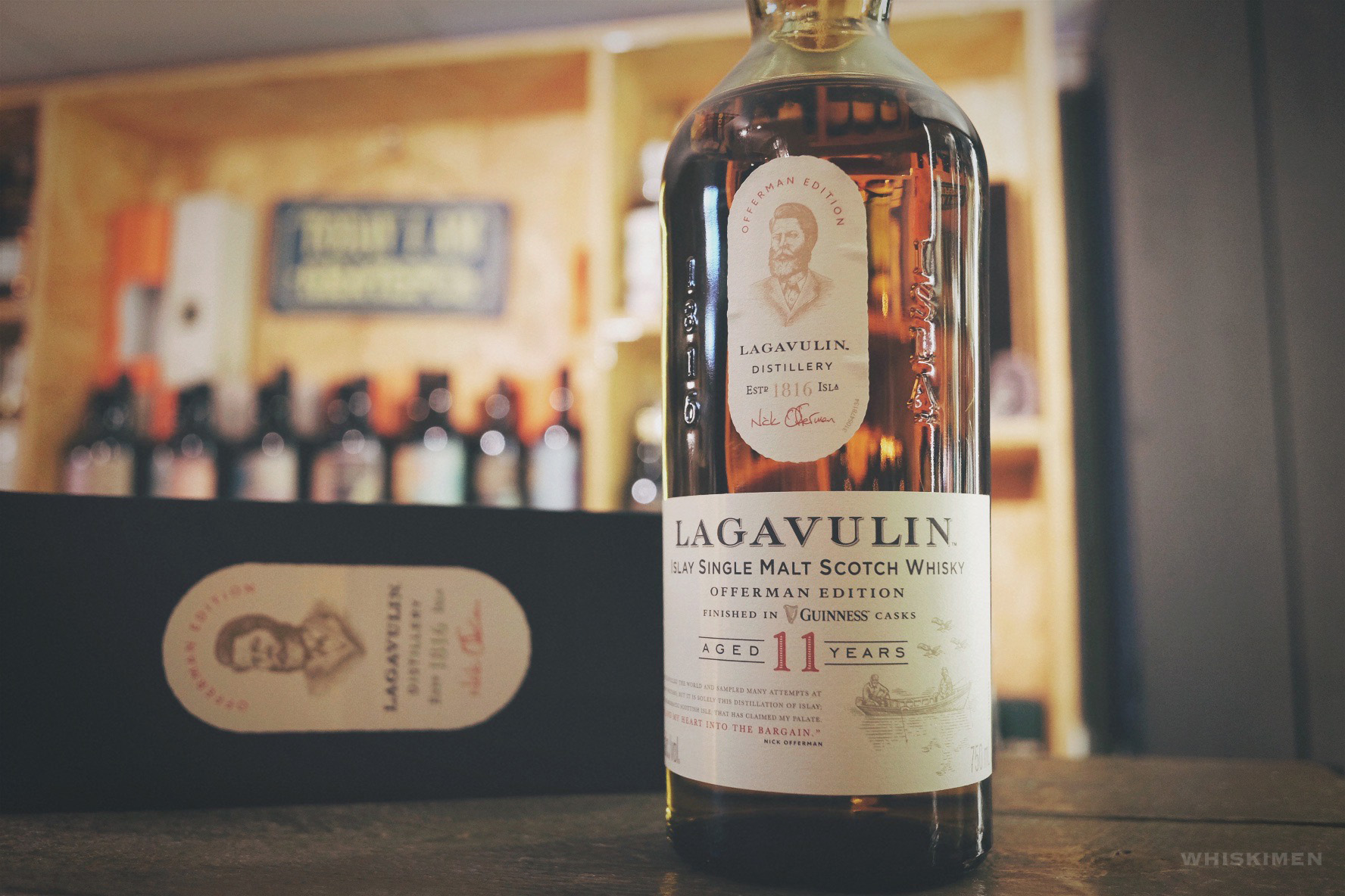 Lagavulin 11 Year Old Single Malt Scotch Whisky (Offerman Edition) Guinness Cask Finish