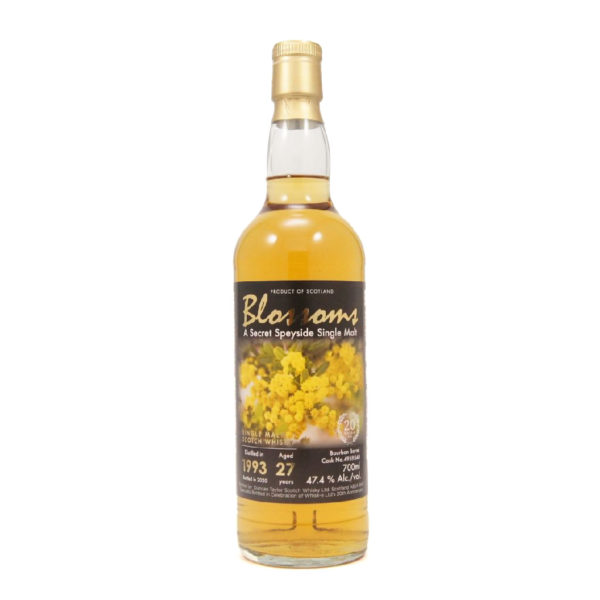 Blossoms A Secret Speyside 1993 27 Year Old Single Malt Whisky Blossoms A Secret Speyside 1993 27 Year Old Single Malt Whisky